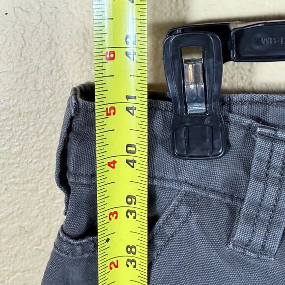 Carhartt Mens Gray Relaxed Fit Carpenter Pants 34x32 - Picture 6 of 12